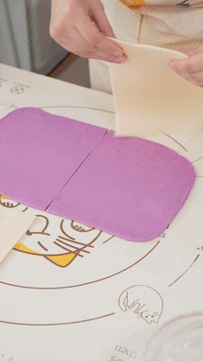 奶香紫薯卷【宝宝辅食】的做法 步骤6
