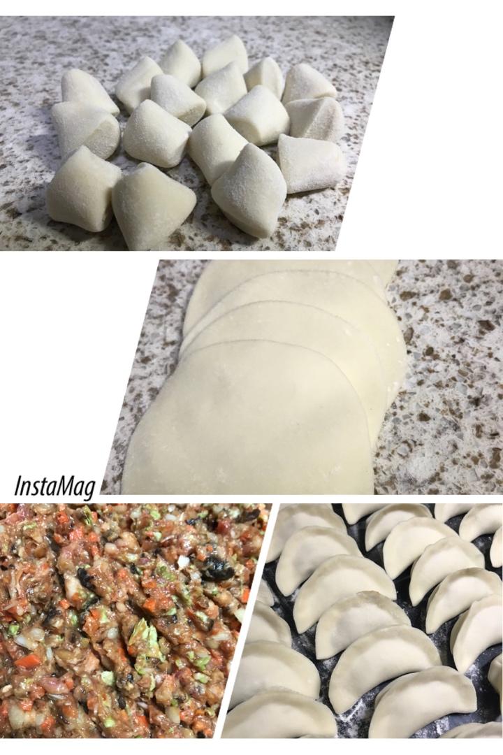 手工揉面三分钟，又韧又薄又好包的饺子皮