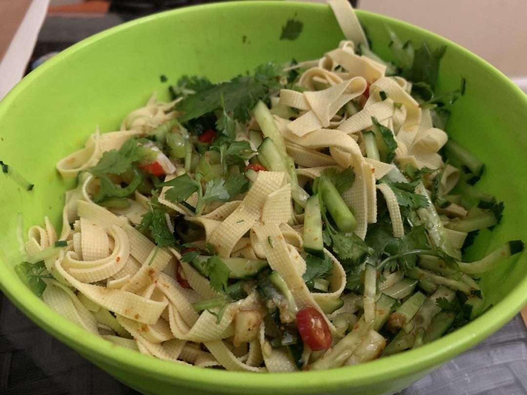 ㊙️巨好吃的凉拌豆皮❗️香辣过瘾连吃三天都不腻