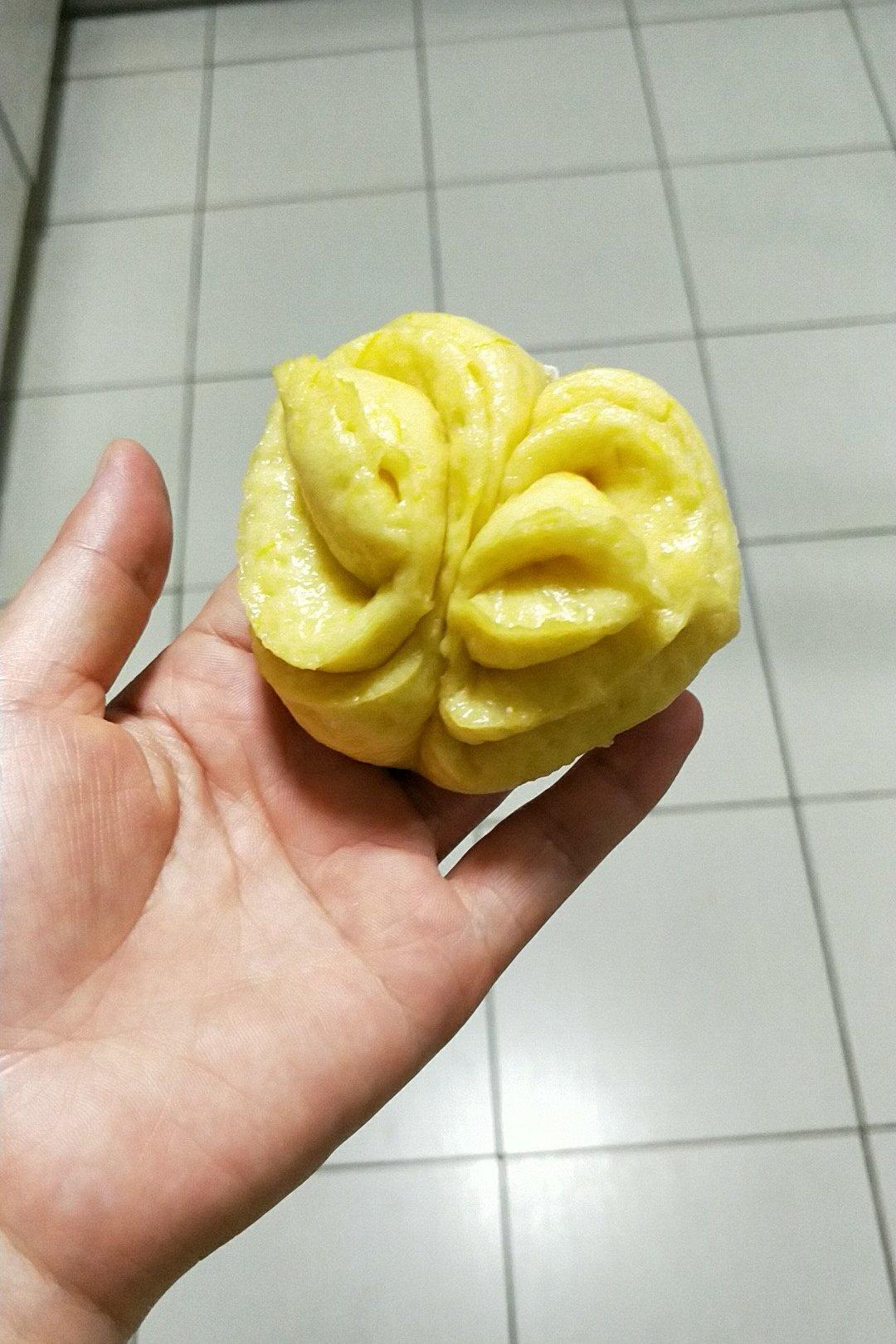 南瓜花卷馒头