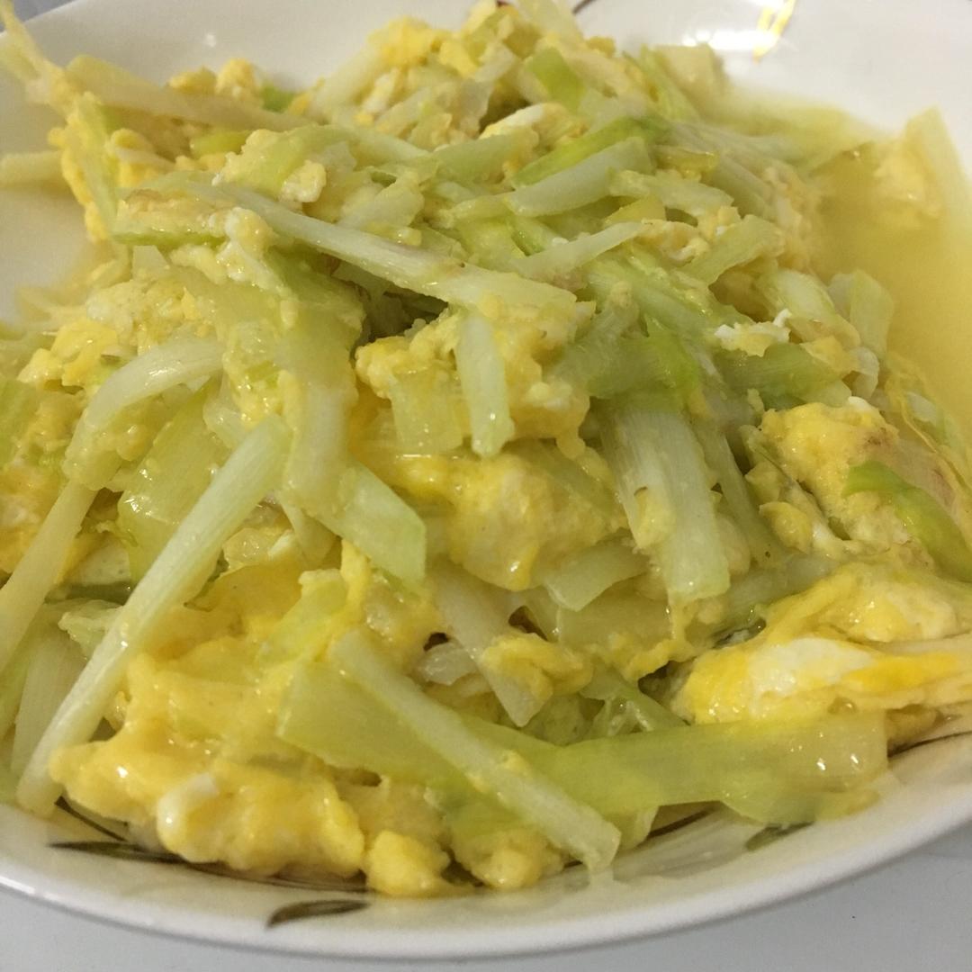 韭黄炒蛋