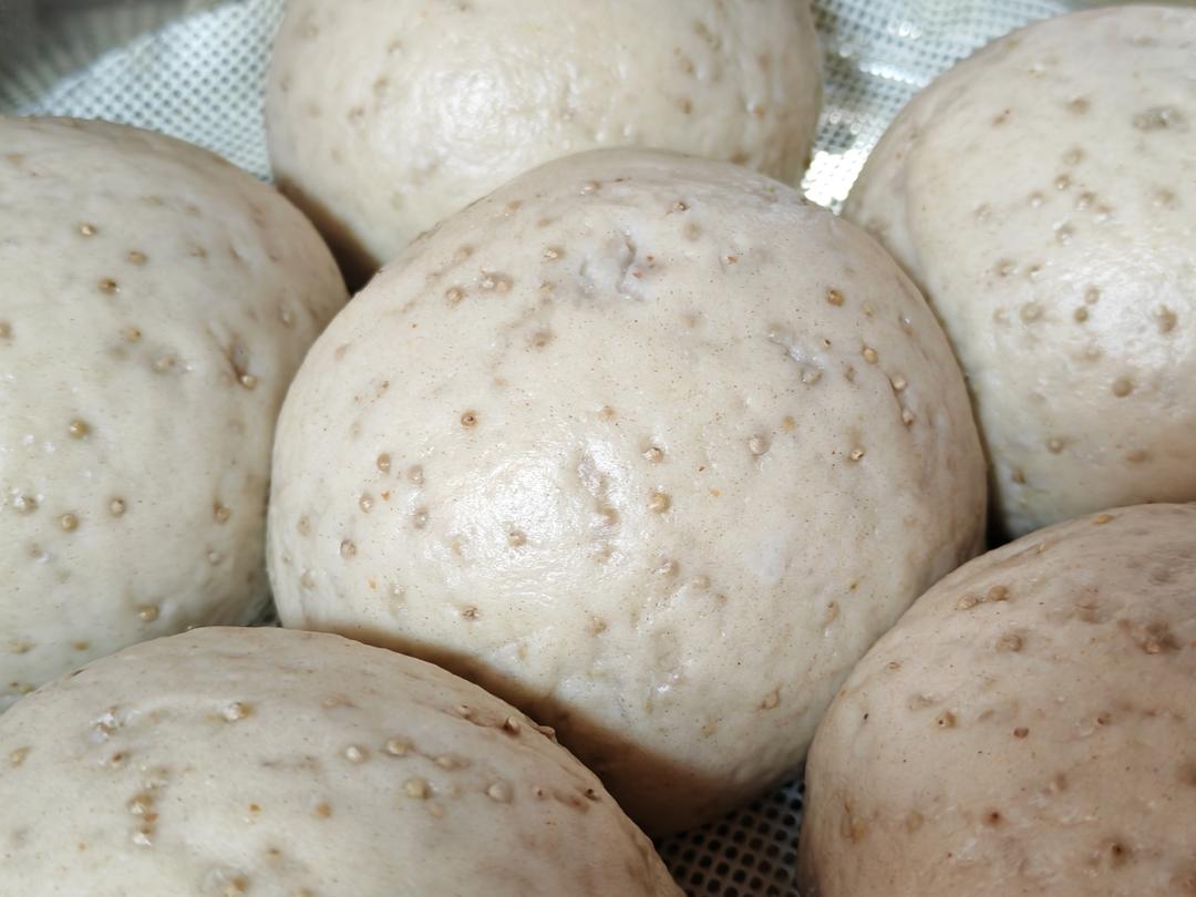 苏子荞麦馒头（紫苏籽）
