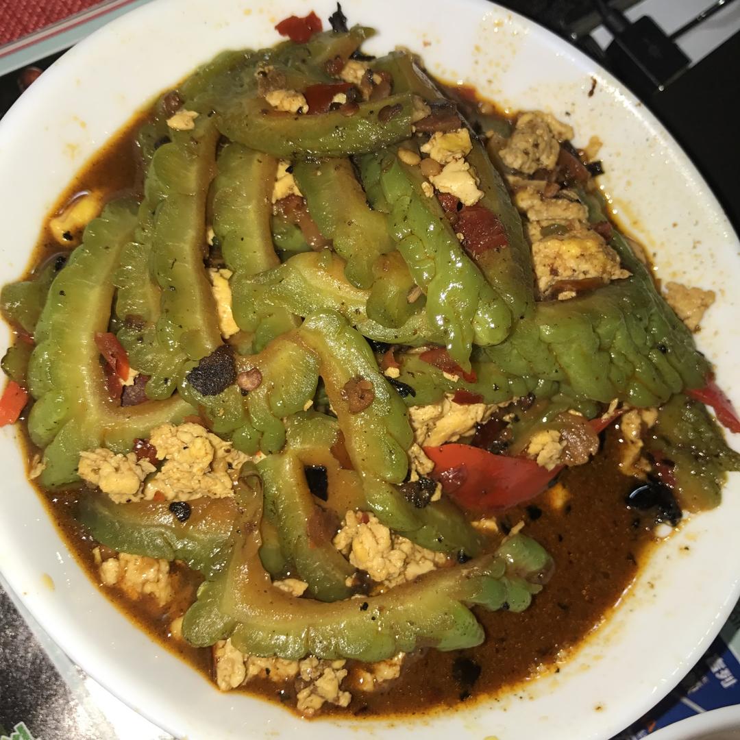 清炒苦瓜