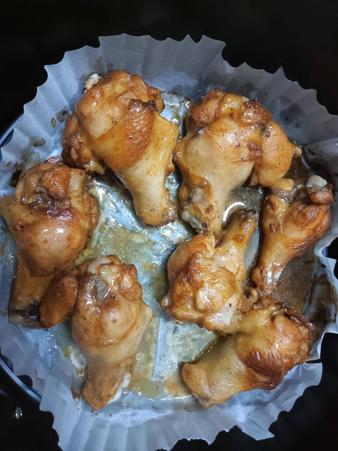 姐妹们，减肥也要多吃肉！空气炸锅版奥尔良蜜汁烤翅根来啦！