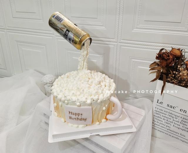 啤酒🍺蛋糕的做法