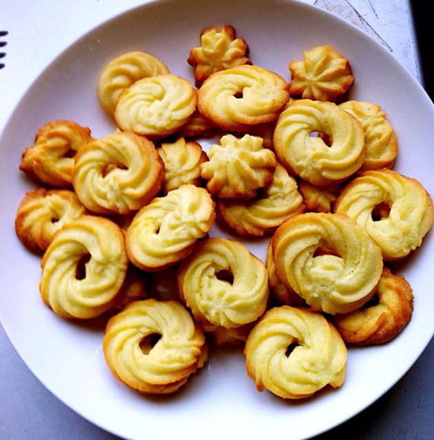 米娅m做的黄油曲奇