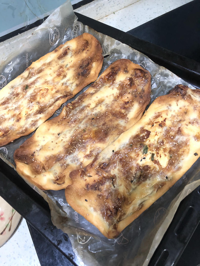 烤箱版鲜肉锅盔