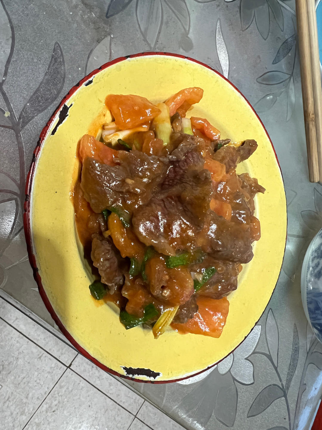 西红柿炒牛肉 经典口味