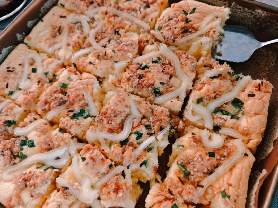 香葱肉松蛋糕