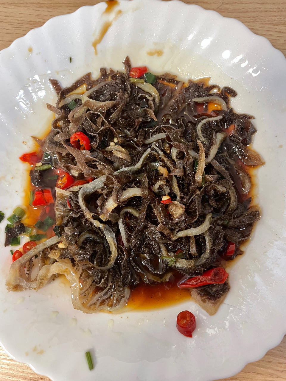 简单又下饭的油泼牛百叶