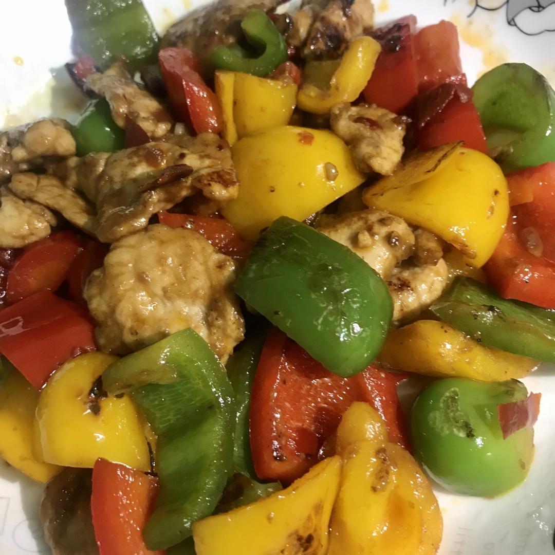 很下饭的豆瓣酱青椒炒肉