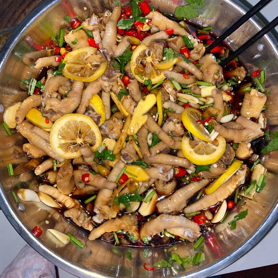 【柠檬酸辣鸡爪】自制超级无敌美味的网红鸡爪