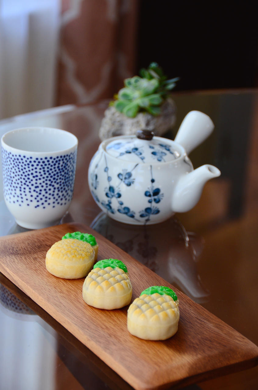 广式凤梨月饼（2020最火的款隔夜回油）