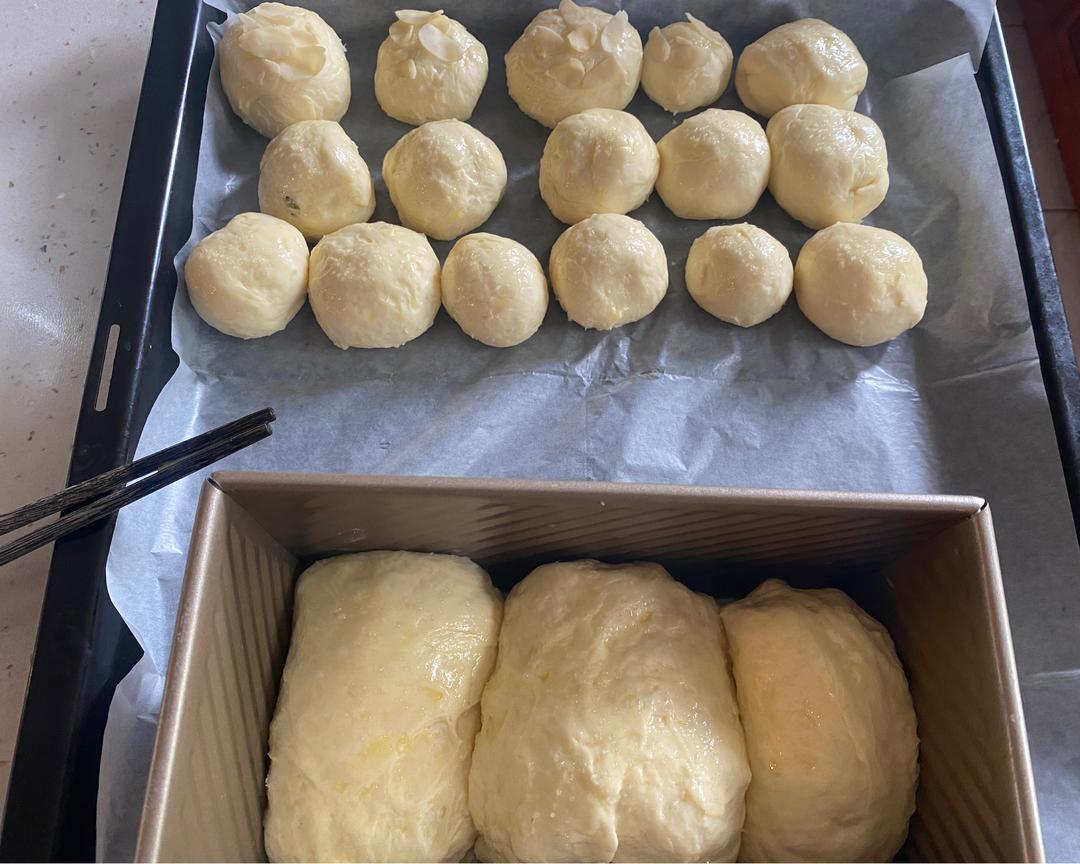 纯奶手撕吐司的做法 步骤1