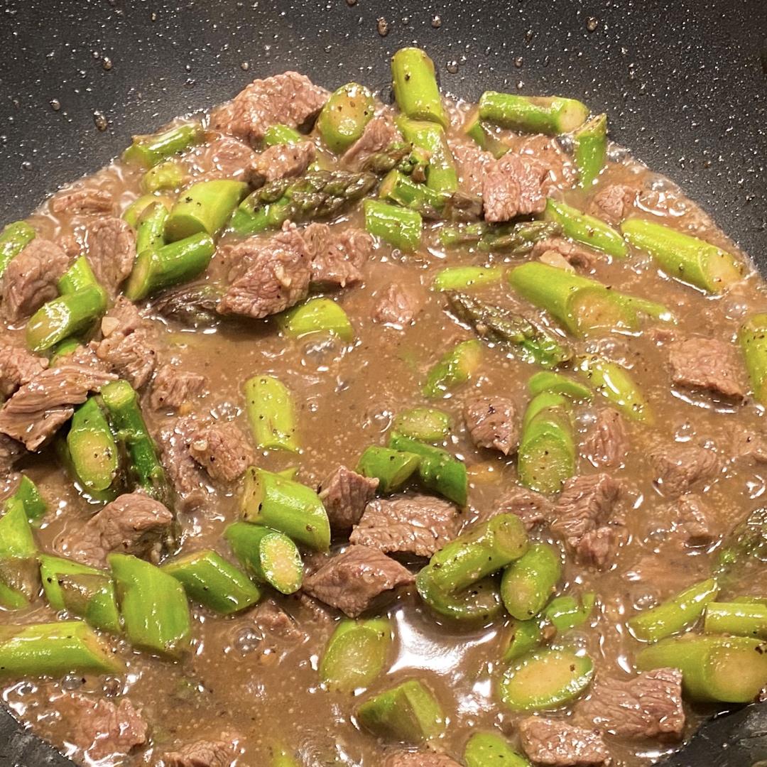 【曼食慢语】蚝油芦笋牛肉粒