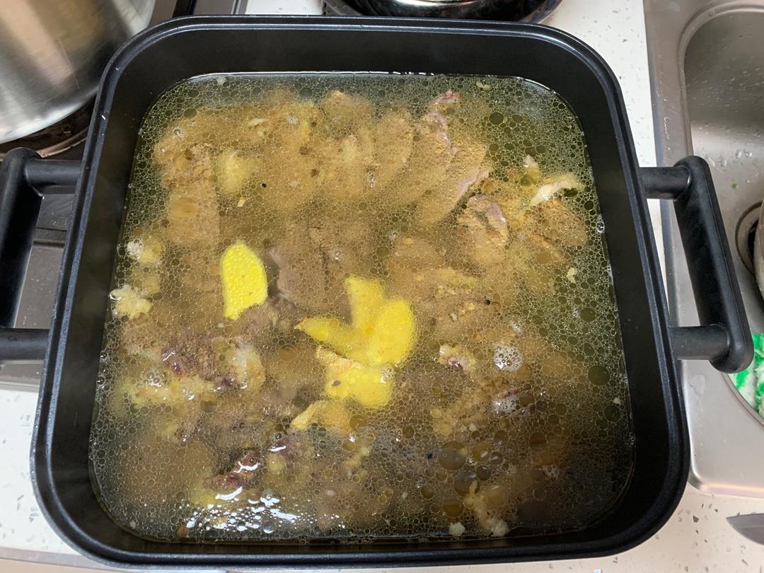 冬天简单易做🥣味道好好的家庭版“清汤牛肉火锅🍲”