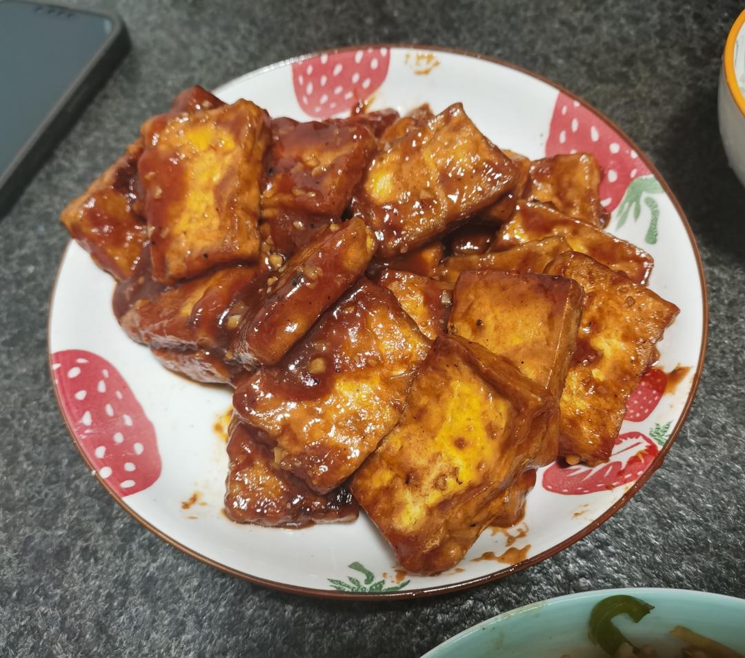 给肉都不换的糖醋豆腐‼️外脆里嫩，巨下饭‼️