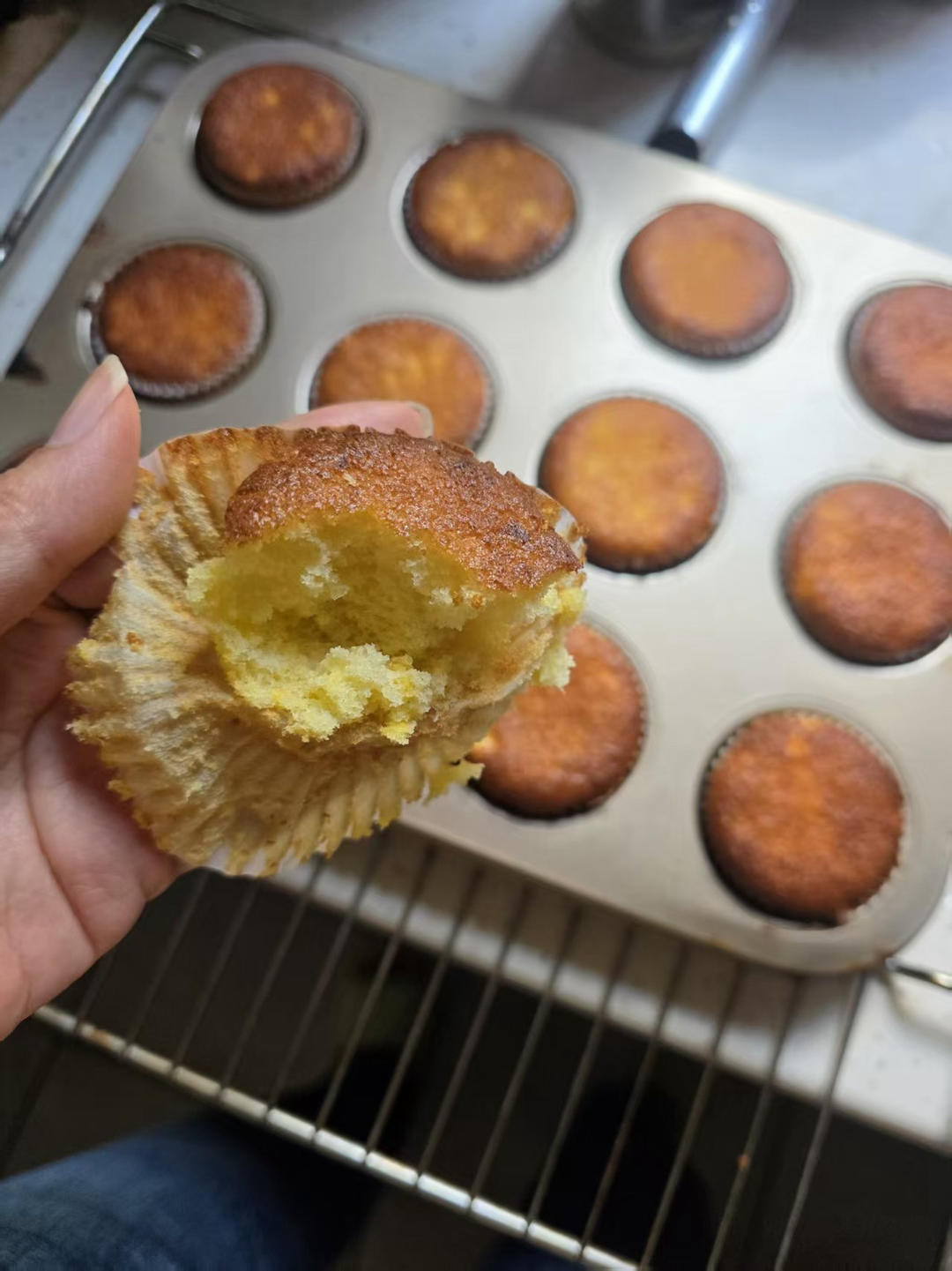 全蛋纸杯蛋糕🍰不用分离蛋白蛋黄