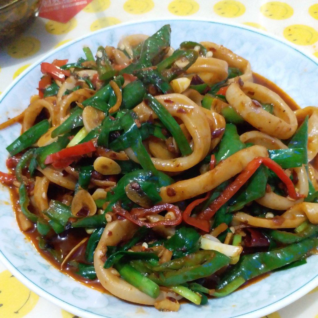 香辣鱿鱼圈