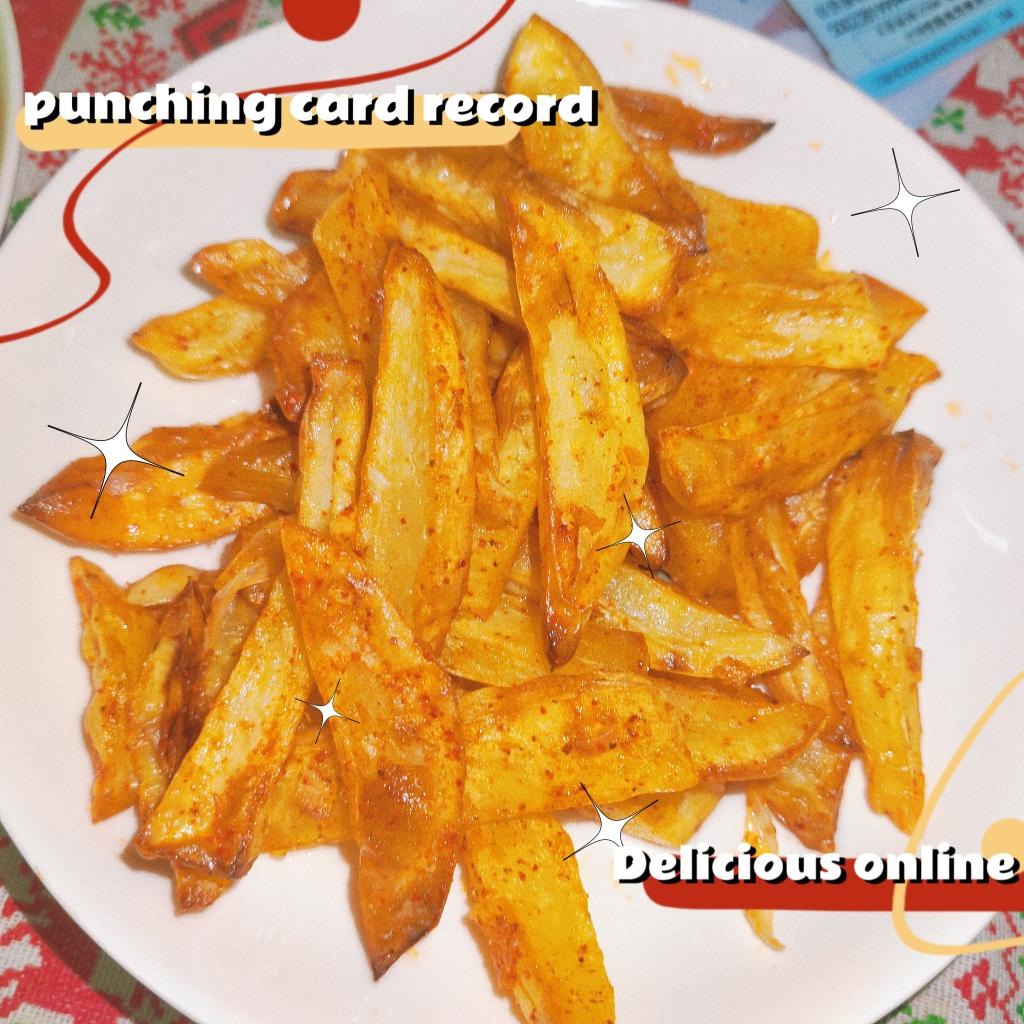 不用油也能炸出香脆好吃的薯条（空气炸锅版）