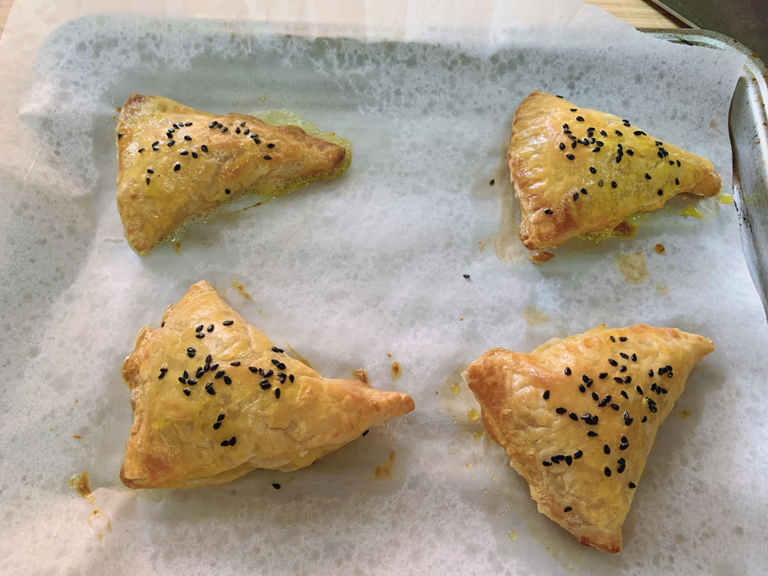 无需揉面❗️懒人版香酥苹果派❗️外酥里嫩