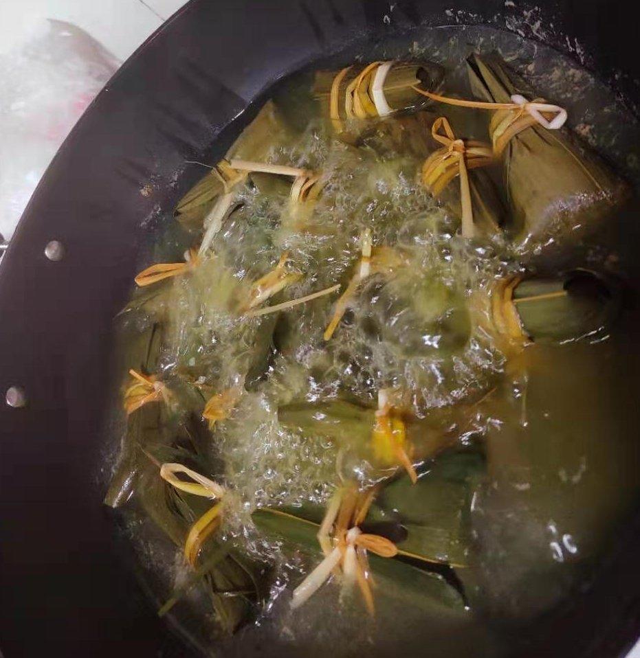 四角长粽子的包法（有视频）