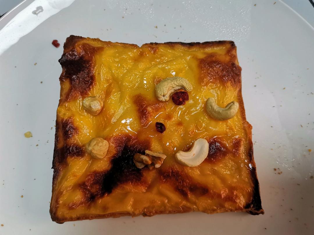 简易早餐：岩烧奶酪吐司