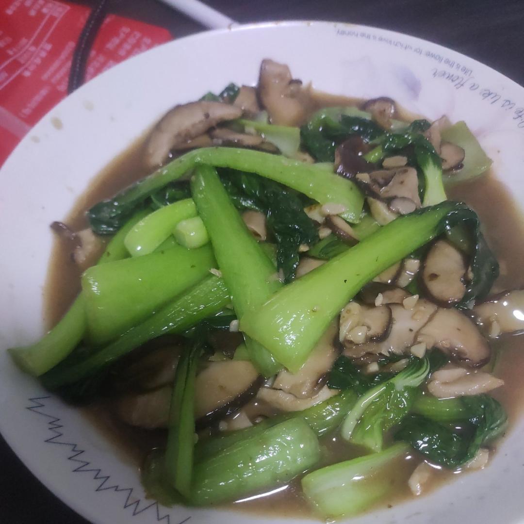 香菇油菜（简单快手）
