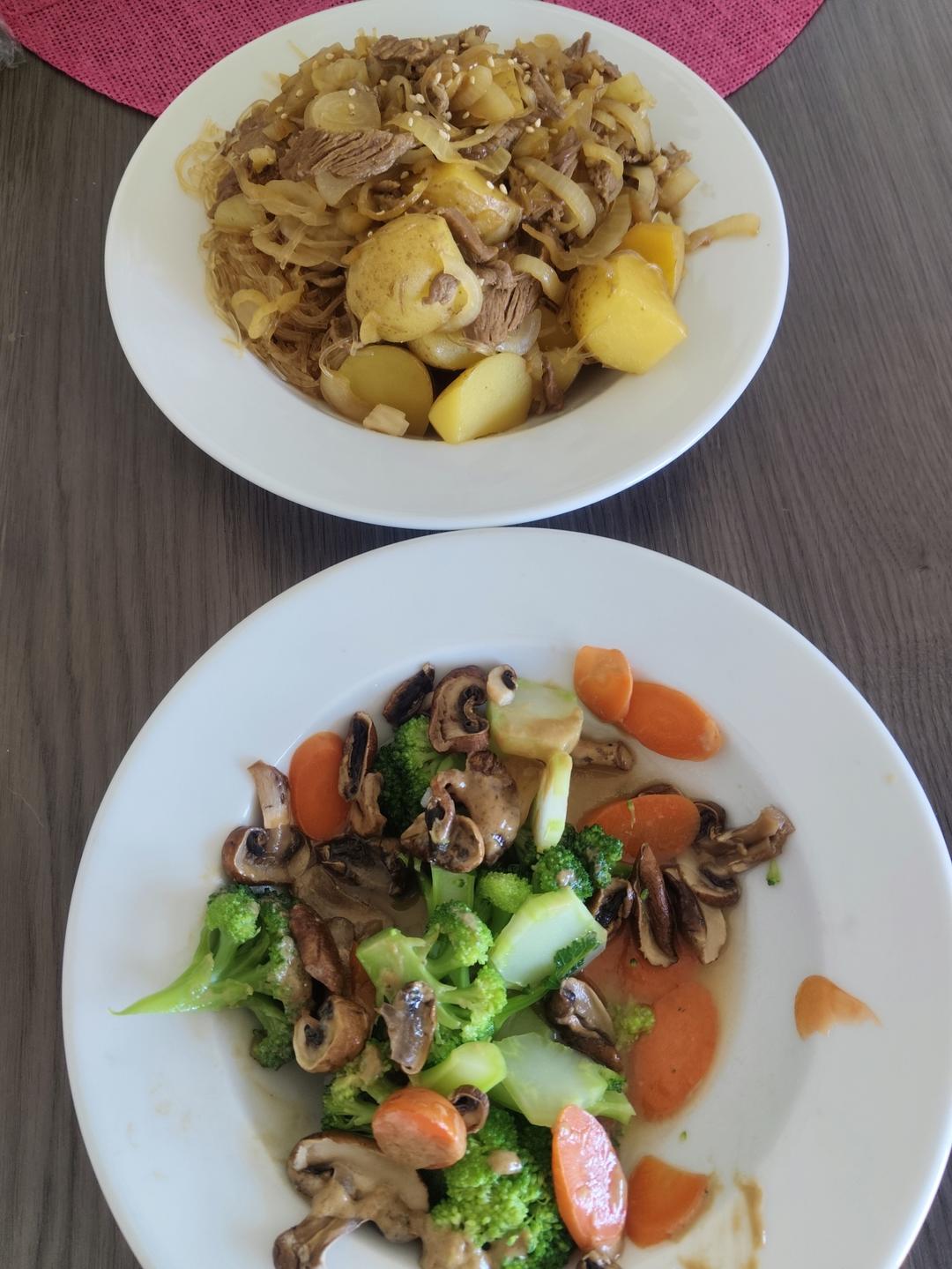 地道日式土豆炖牛肉        （肉じゃが）