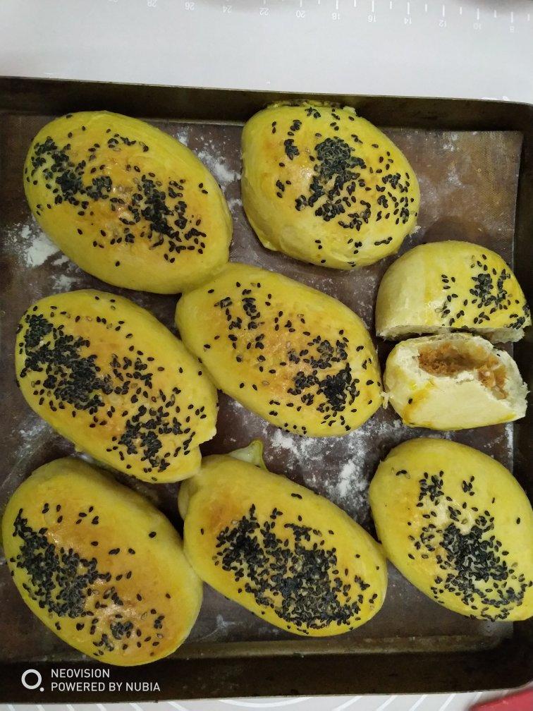 肉松沙拉酱面包（65度汤种）
