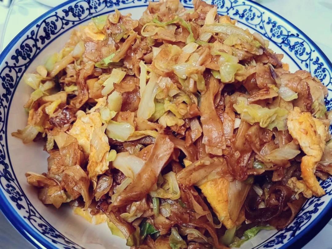 老北京素炒饼(肉炒饼)