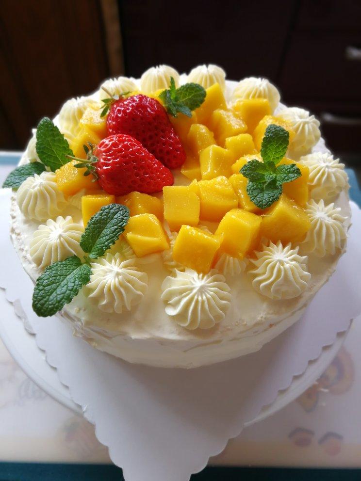 俏佳人2016做的淡奶油蛋糕灵感图