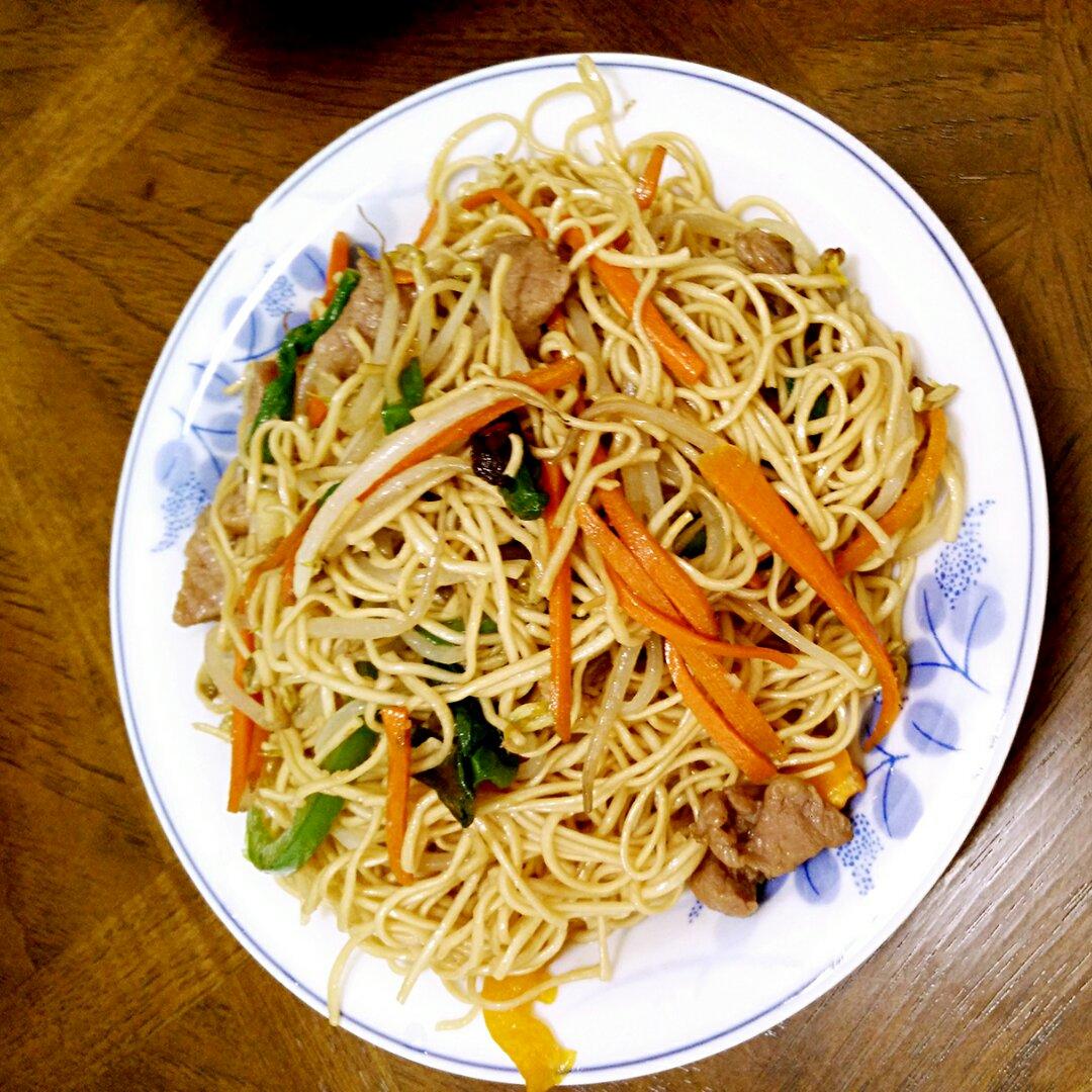 秘制酱油炒面