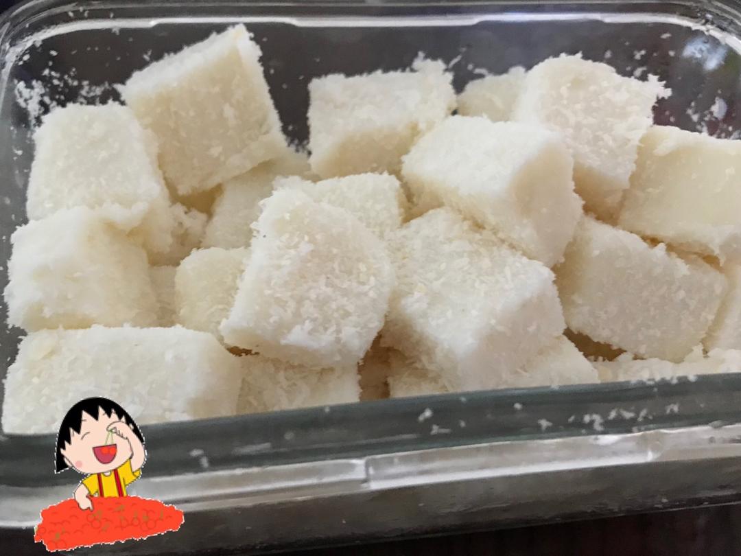 太棒啦！1个方子，做出2道口味一流的甜品！——椰奶小方&炸鲜奶