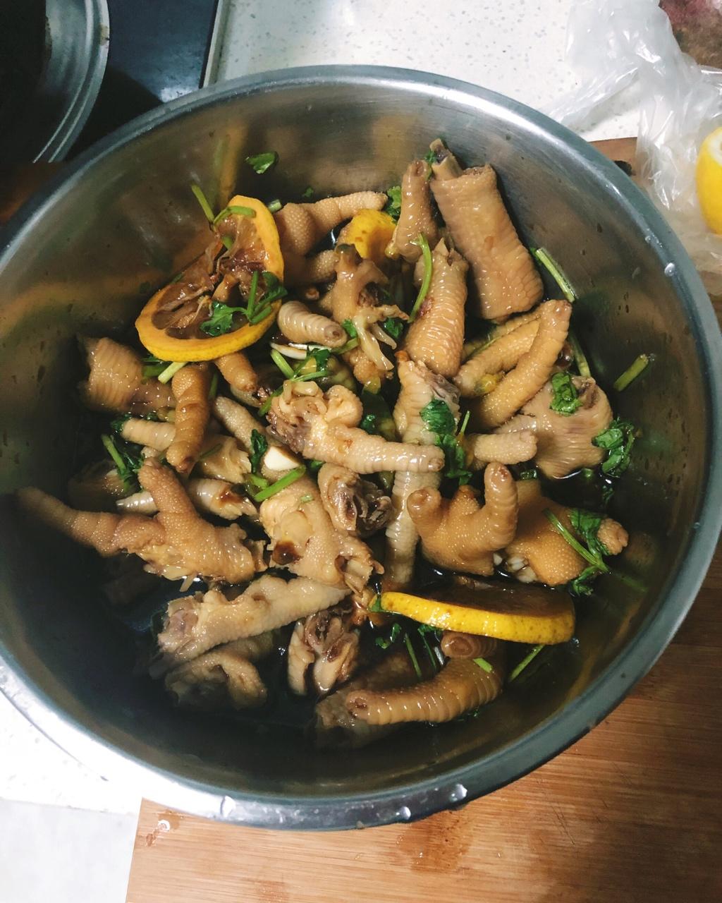 超好吃的🍋酸辣凤爪