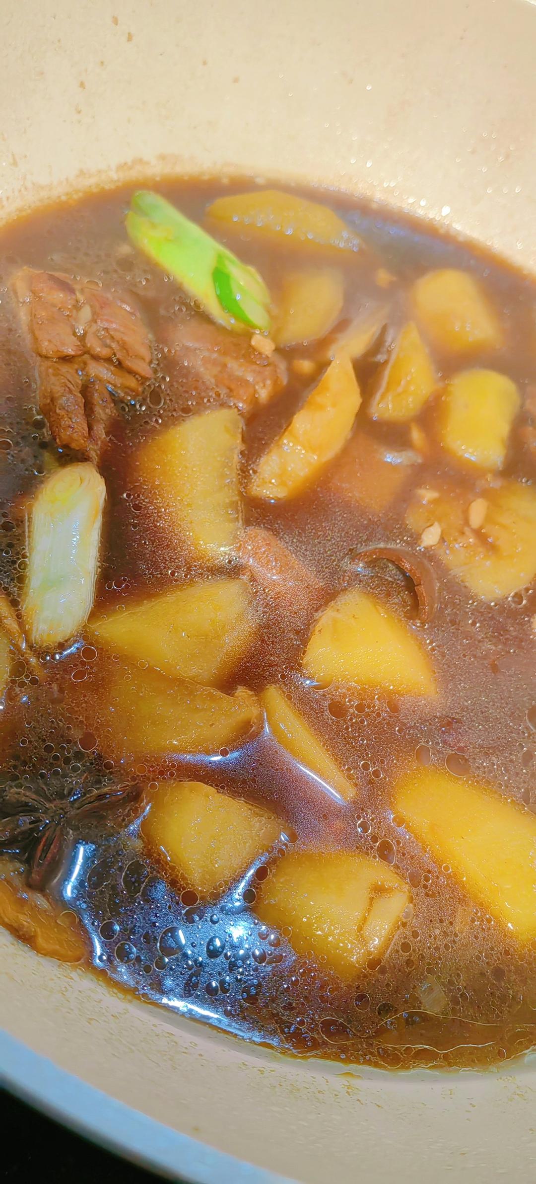 🔥巨好吃的红烧排骨炖土豆❗️懒人版轻松做拿手菜