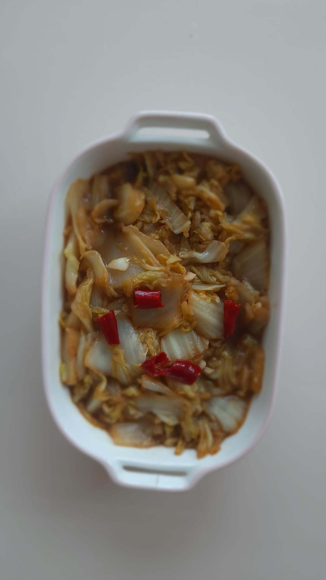 醋溜白菜的做法