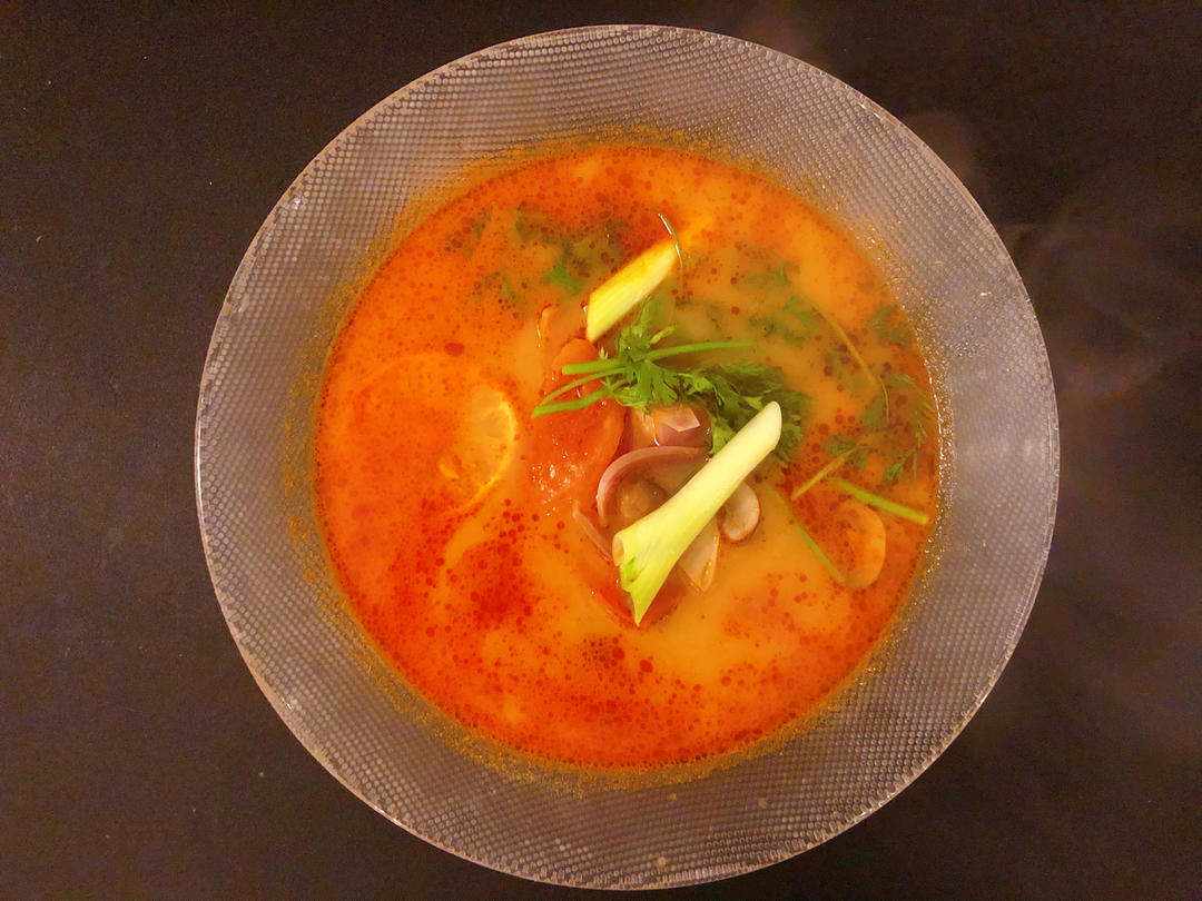 被夸爆的冬阴功汤【泰国学厨】超级好操作！