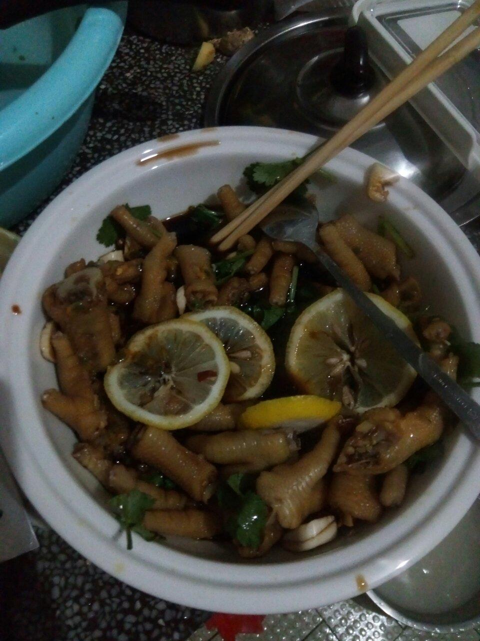 超好吃的🍋酸辣凤爪