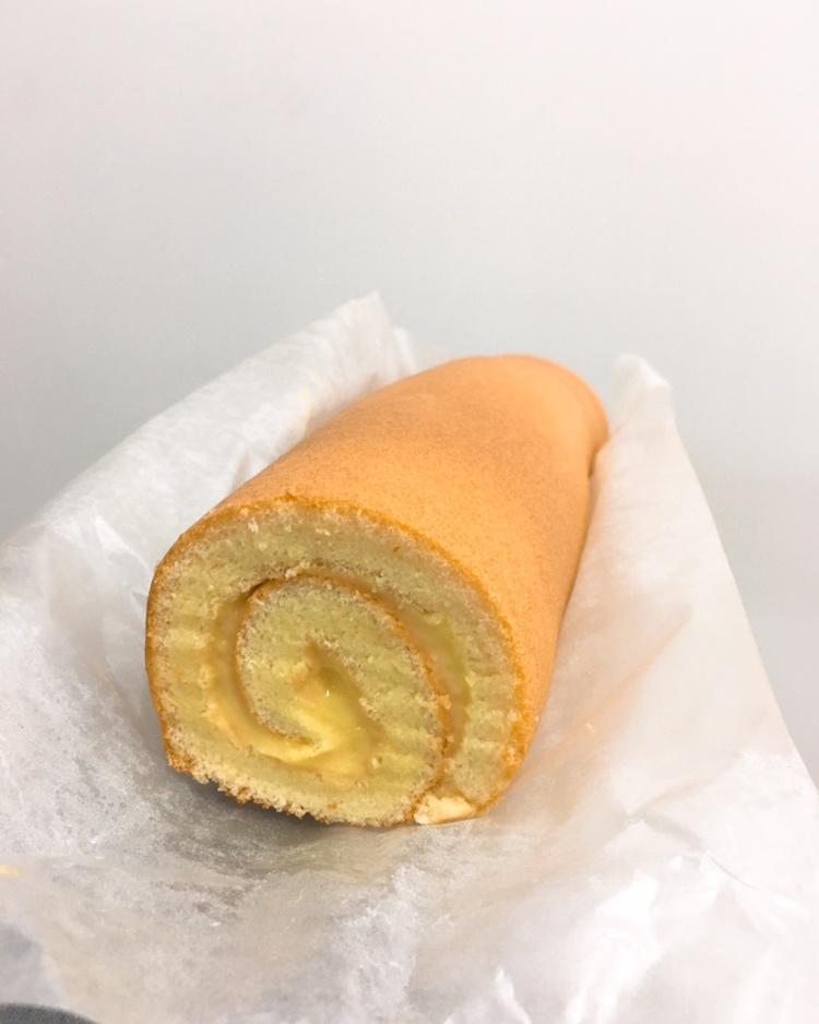 材料最简单的【低卡蛋糕卷】卡仕达戚风卷