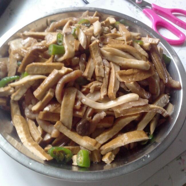 肉炒杏鲍菇的做法