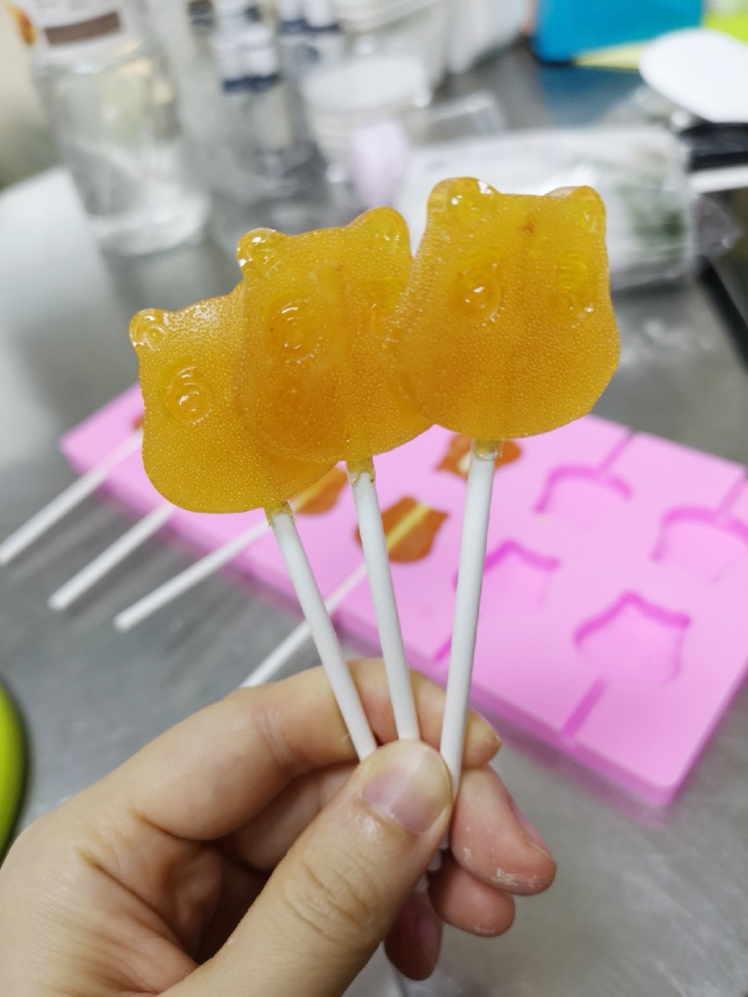 冰糖雪梨棒棒糖 🍬雪梨棒棒糖 🍭果汁糖