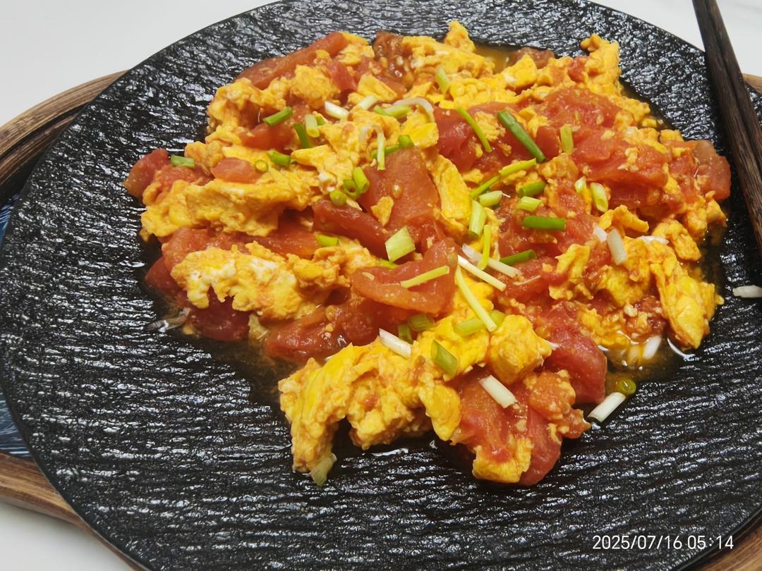 超嫩滑的番茄炒蛋