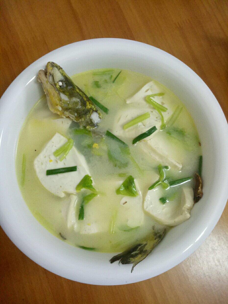 黄骨鱼豆腐汤