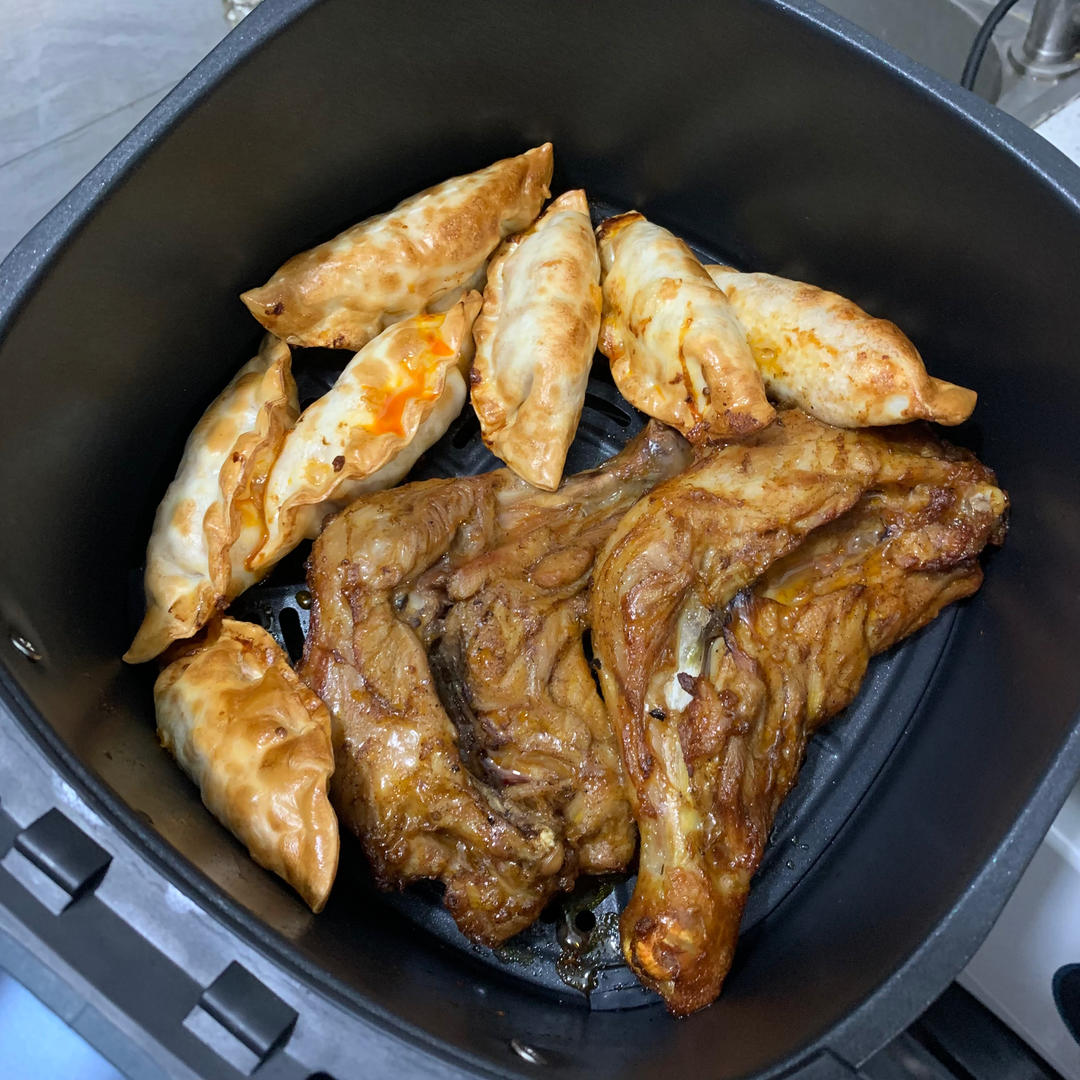 空气炸锅奥尔良手枪鸡腿
