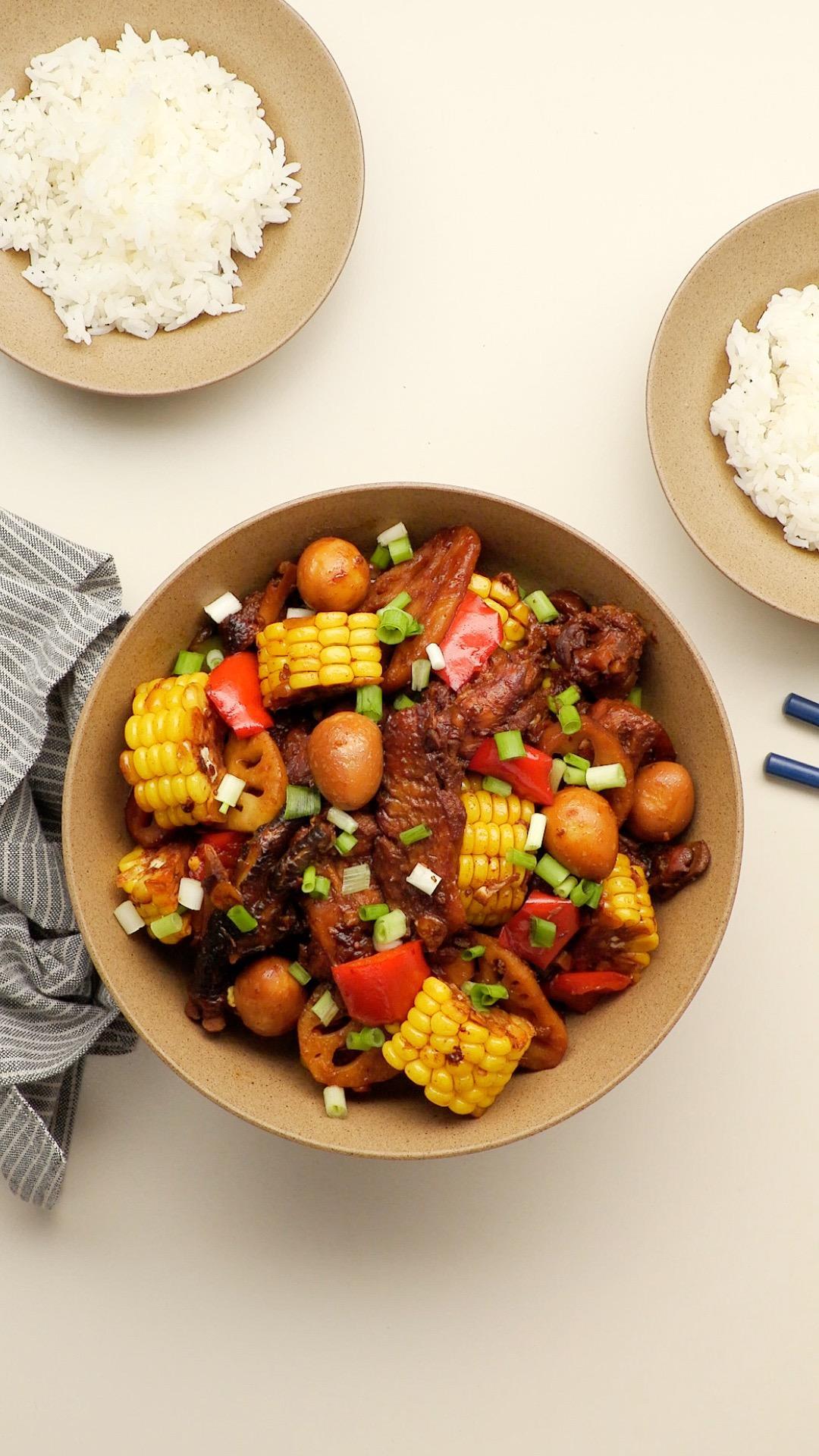“佛跳墙”土鸡煲的做法