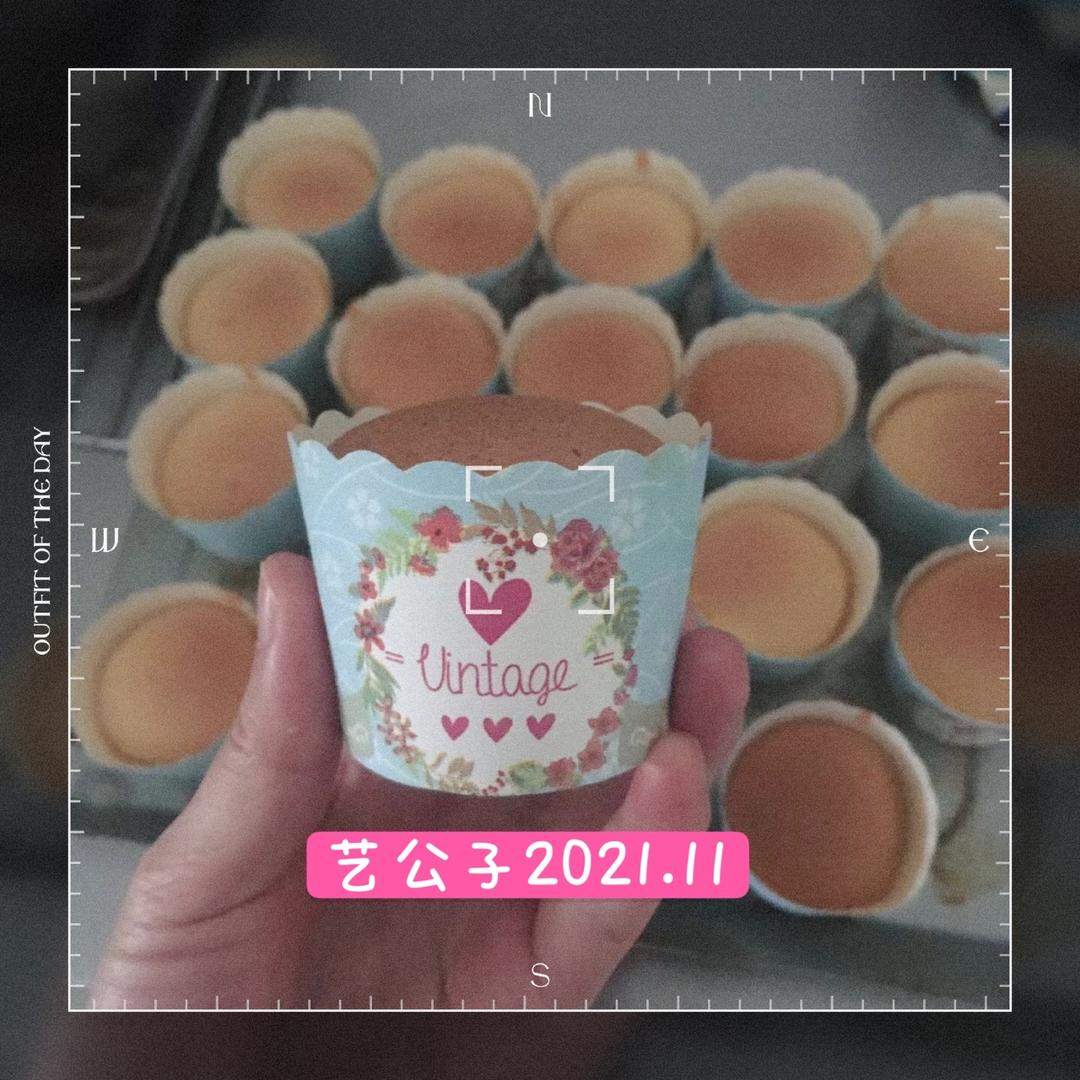 不回缩杯子蛋糕cupcake
