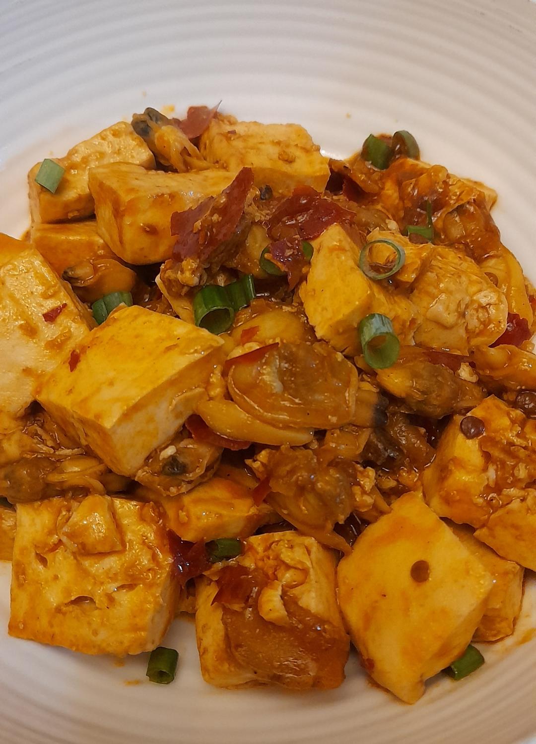 【花蛤豆腐】的做法