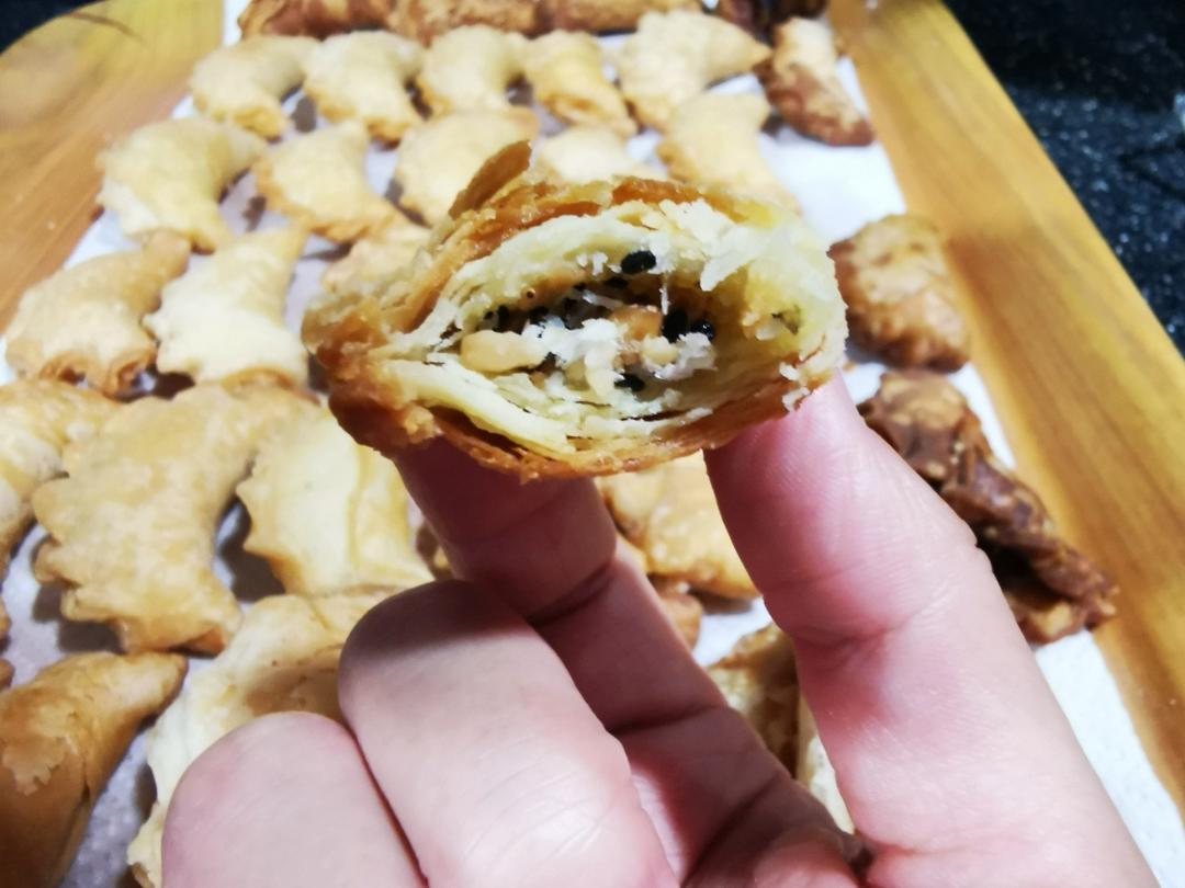 新年点心:怀旧油角(酥脆版)