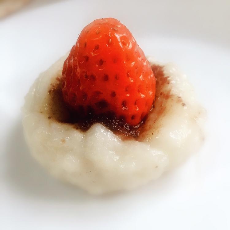 手打草莓年糕